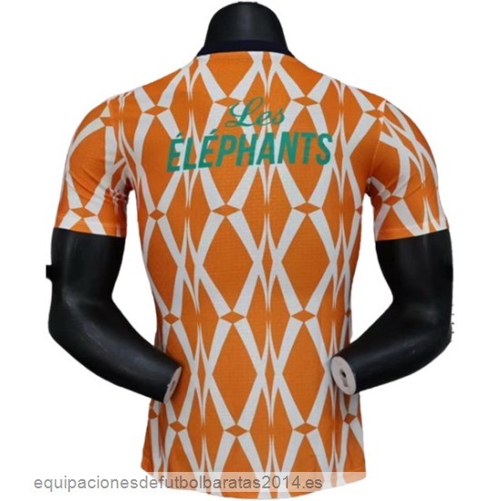 Nuevo Tailandia Especial Jugadores Camiseta Costa De Marfil 2023 Naranja Baratas